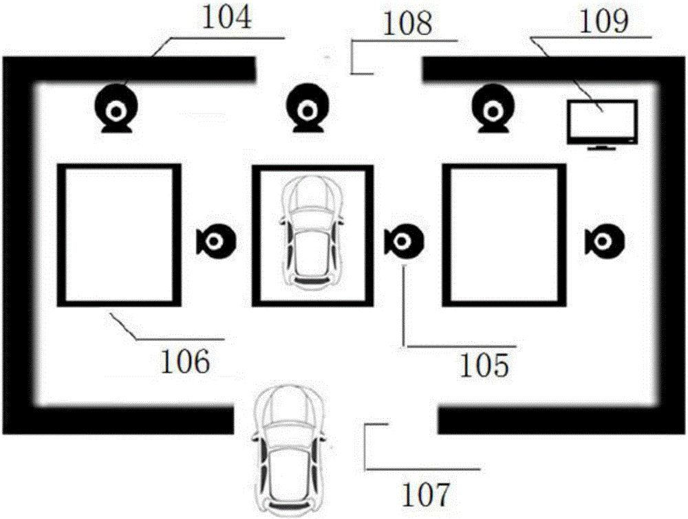 An autonomous parking system and method based on an intelligent vehicle handling machine