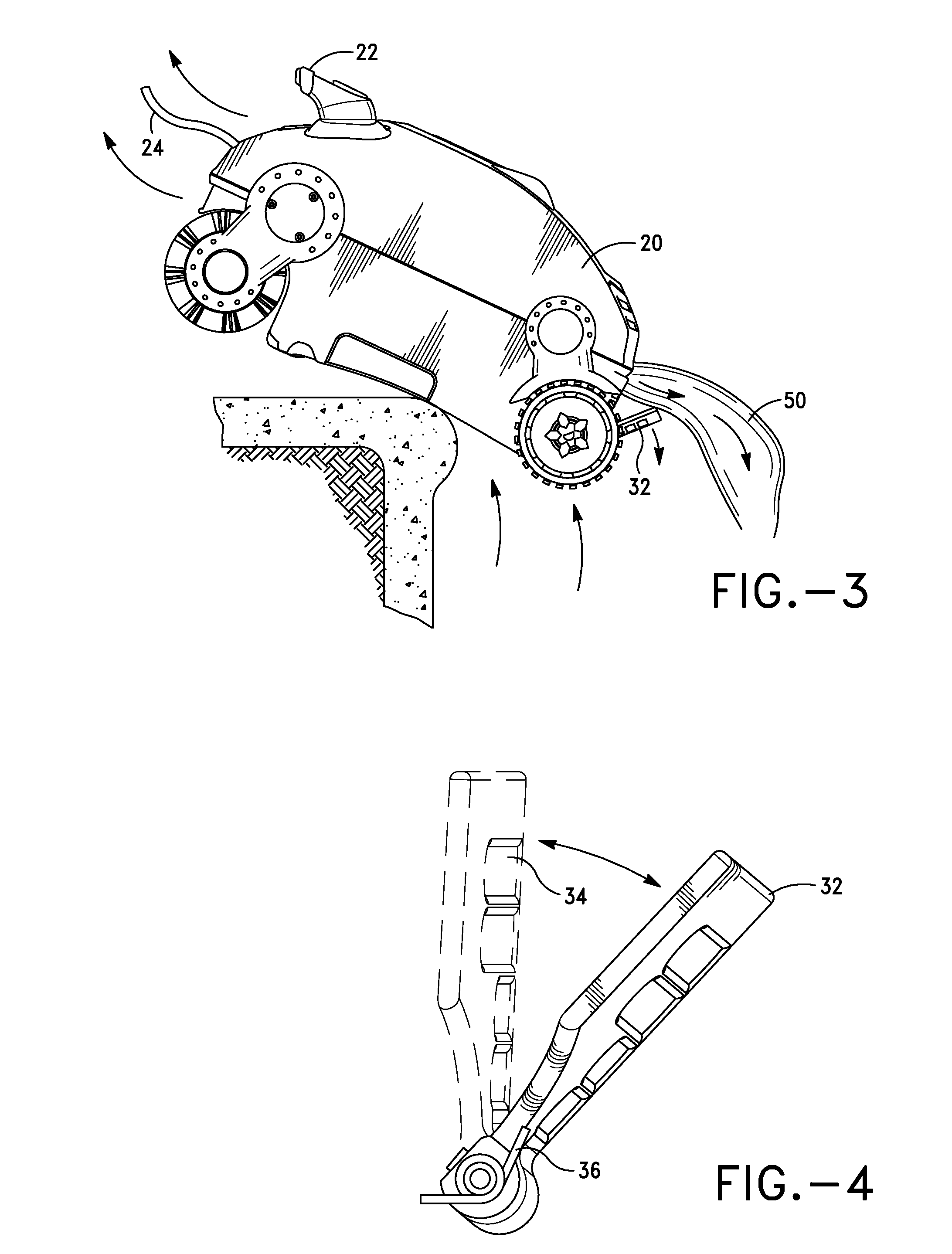 Pool cleaning vehicle having an advanced drain system