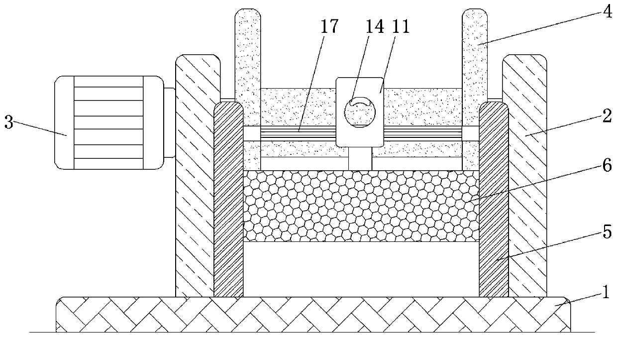 Winding device capable of conducting regular distribution for new metal material