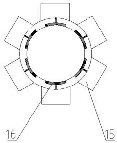 Pneumatic centralized conveying type seed distribution system based on electrostatic attraction and seed separation operation method