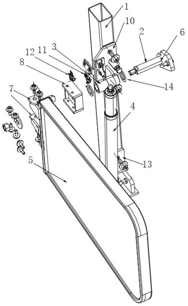 A gate that prevents passengers from getting on and off freely