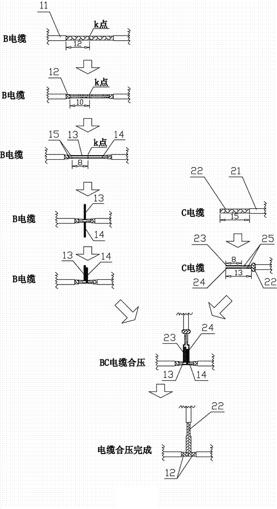 Manufacturing method of CAN bus branch batch production and after-sale restructuring method