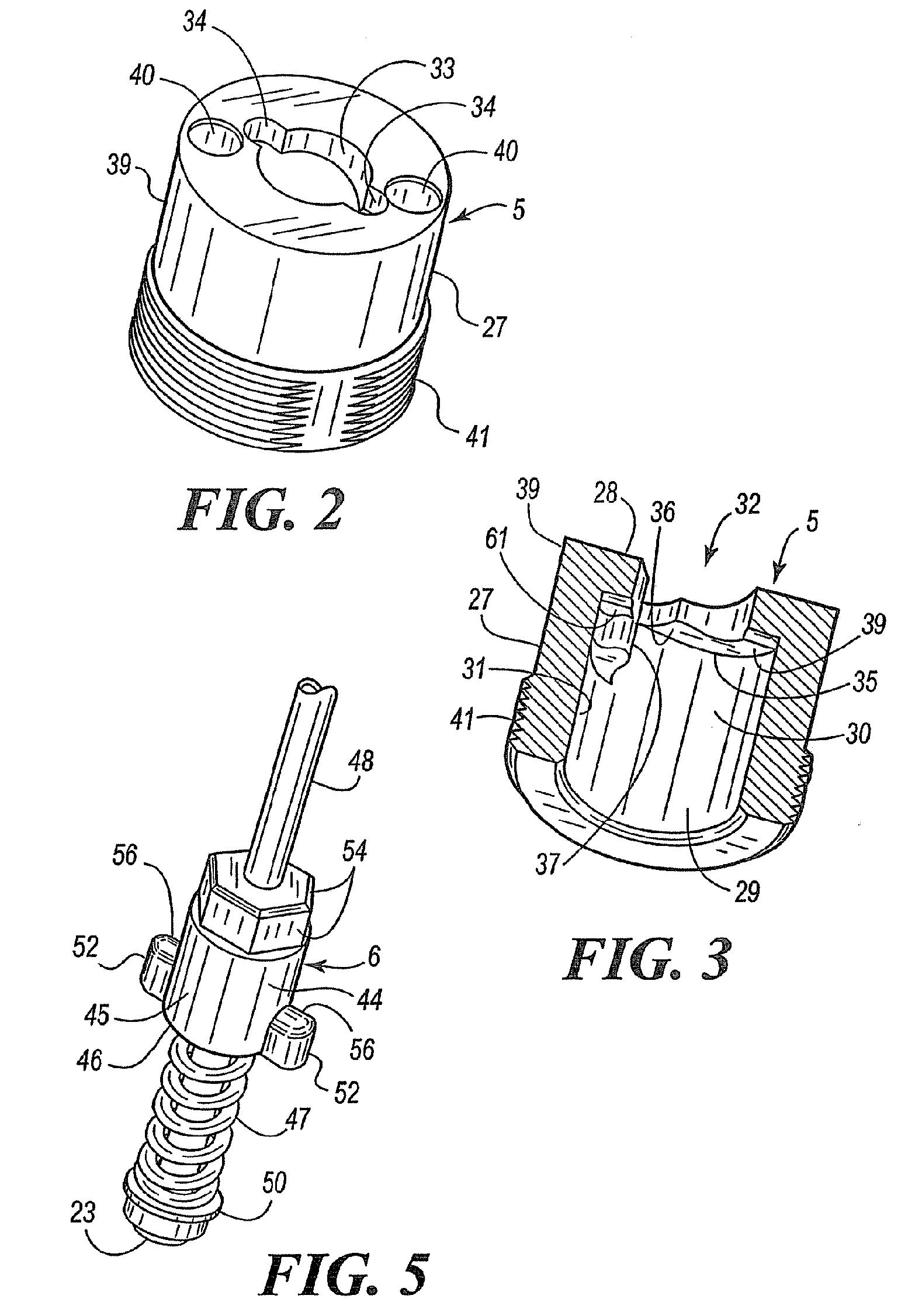 Quick connect thermocouple mounting device and associated method of use