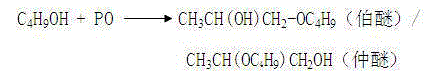 A kind of method of producing dipropylene glycol butyl ether and tripropylene glycol butyl ether