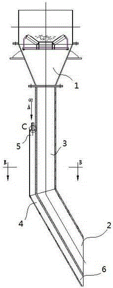 High-temperature-resistant double-layer feeding system