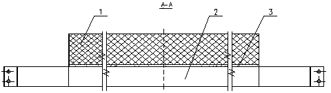 Step type paste bundling cathode structure