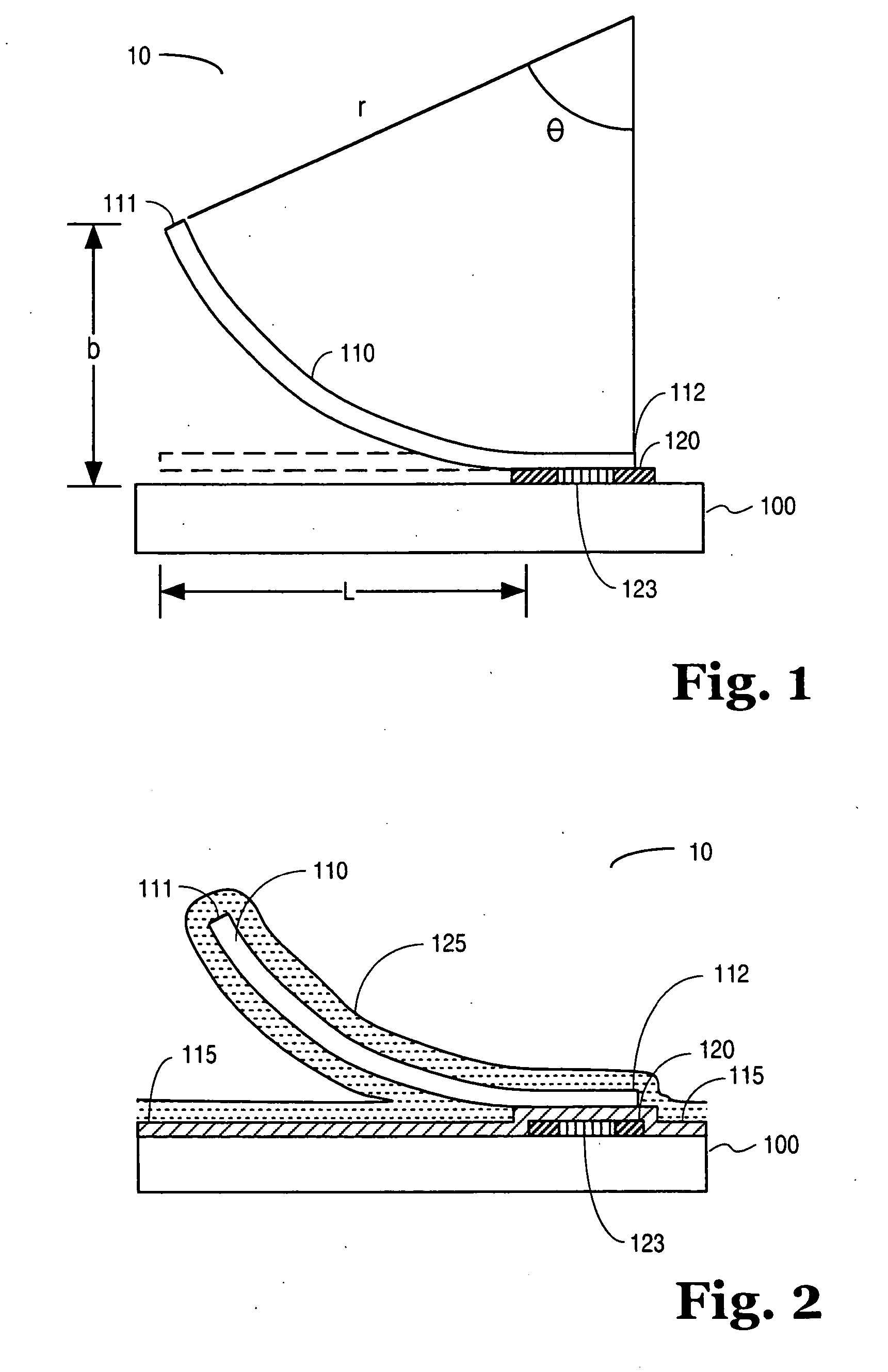 Interconnect for microelectronic structures with enhanced spring characteristics