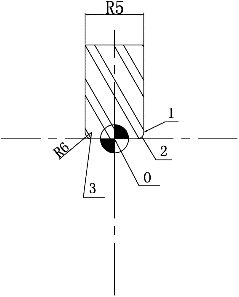 Cavity machining track planning method based on numerical control operation system