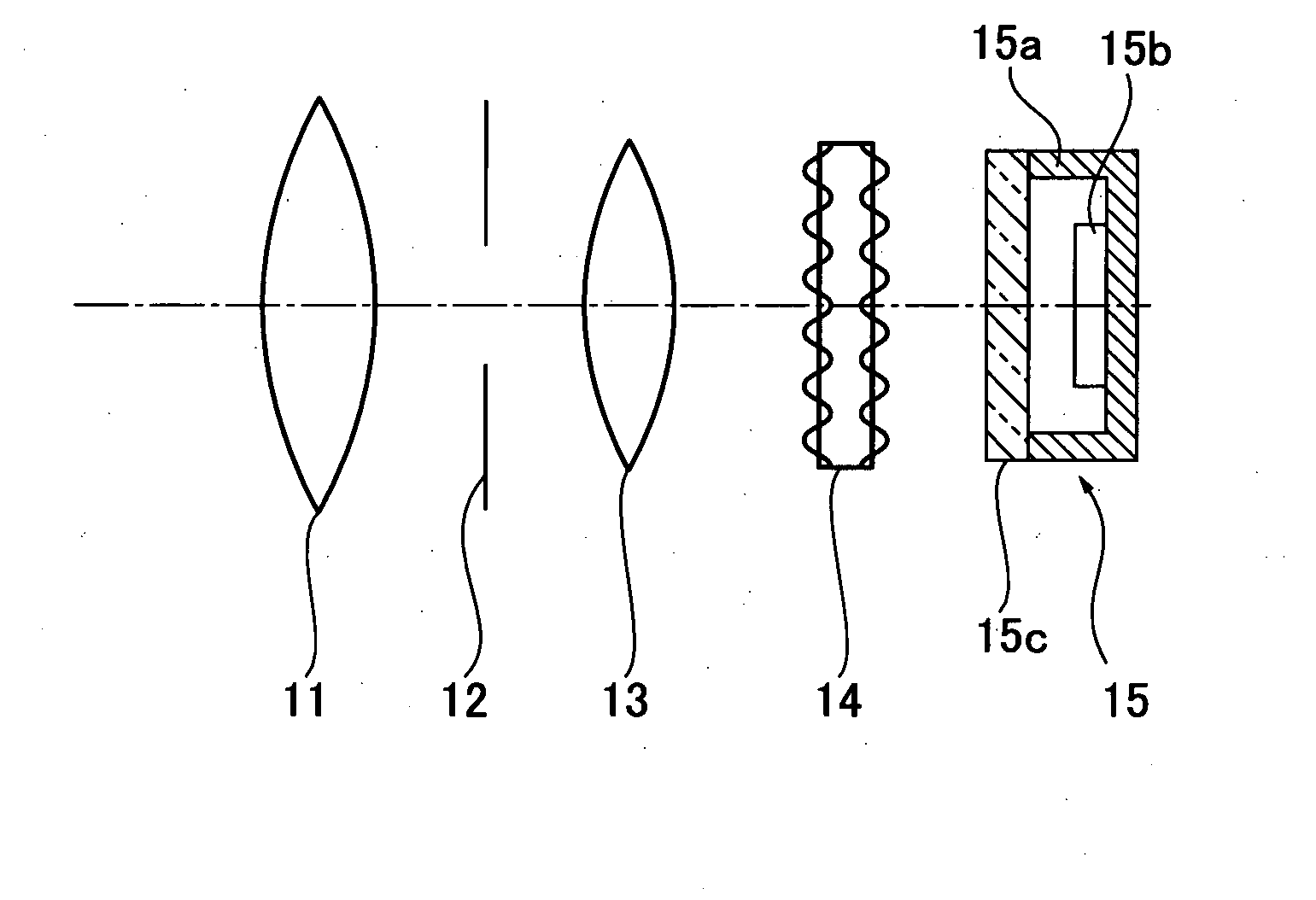 Imaging element and imaging apparatus using the same