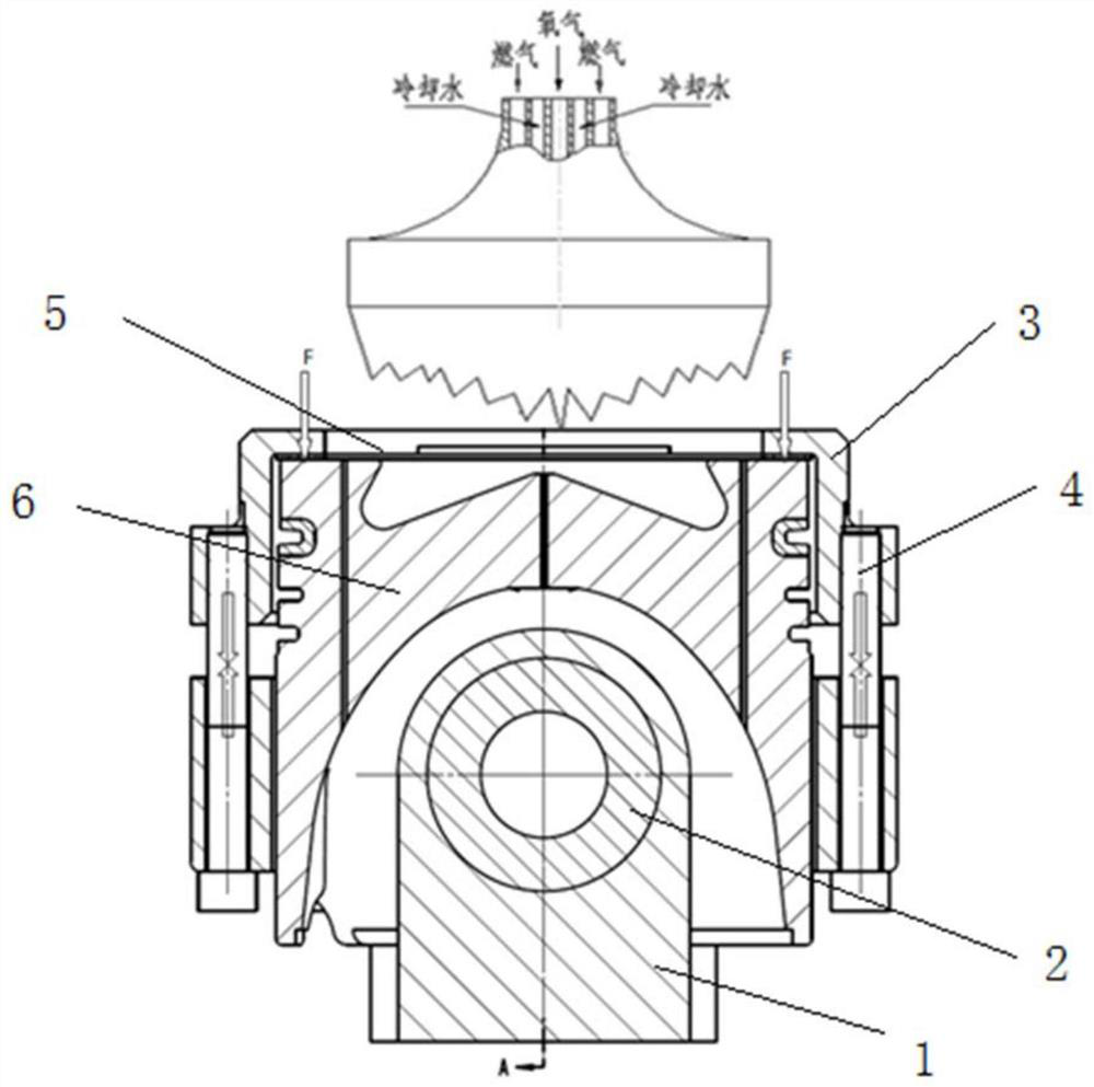 Load applying and testing method for fatigue strength test of piston heat engine