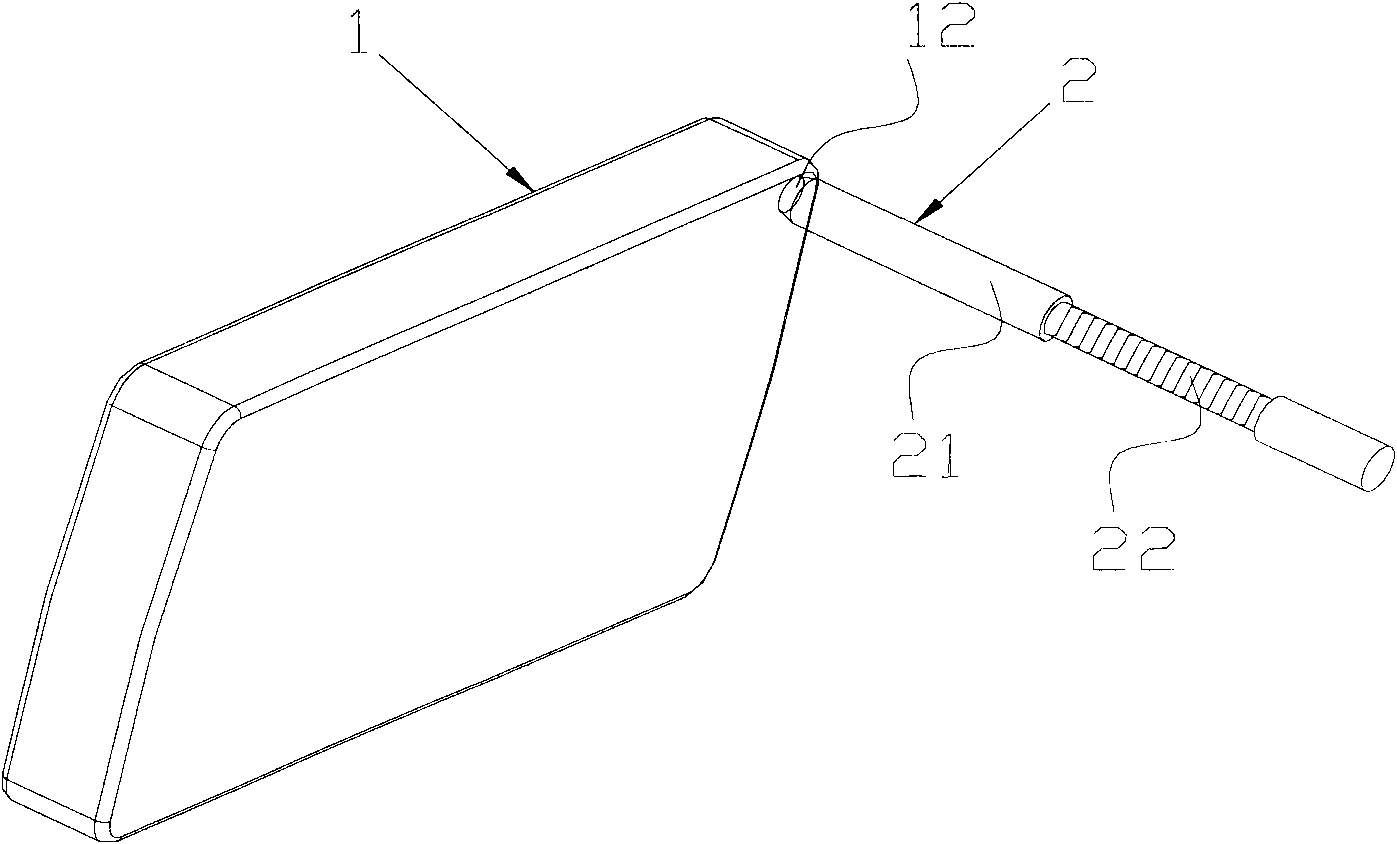 Portable device and handwriting pen thereof