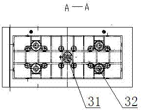 Numerically-controlled multi-point side-pressing frame hydraulic machine