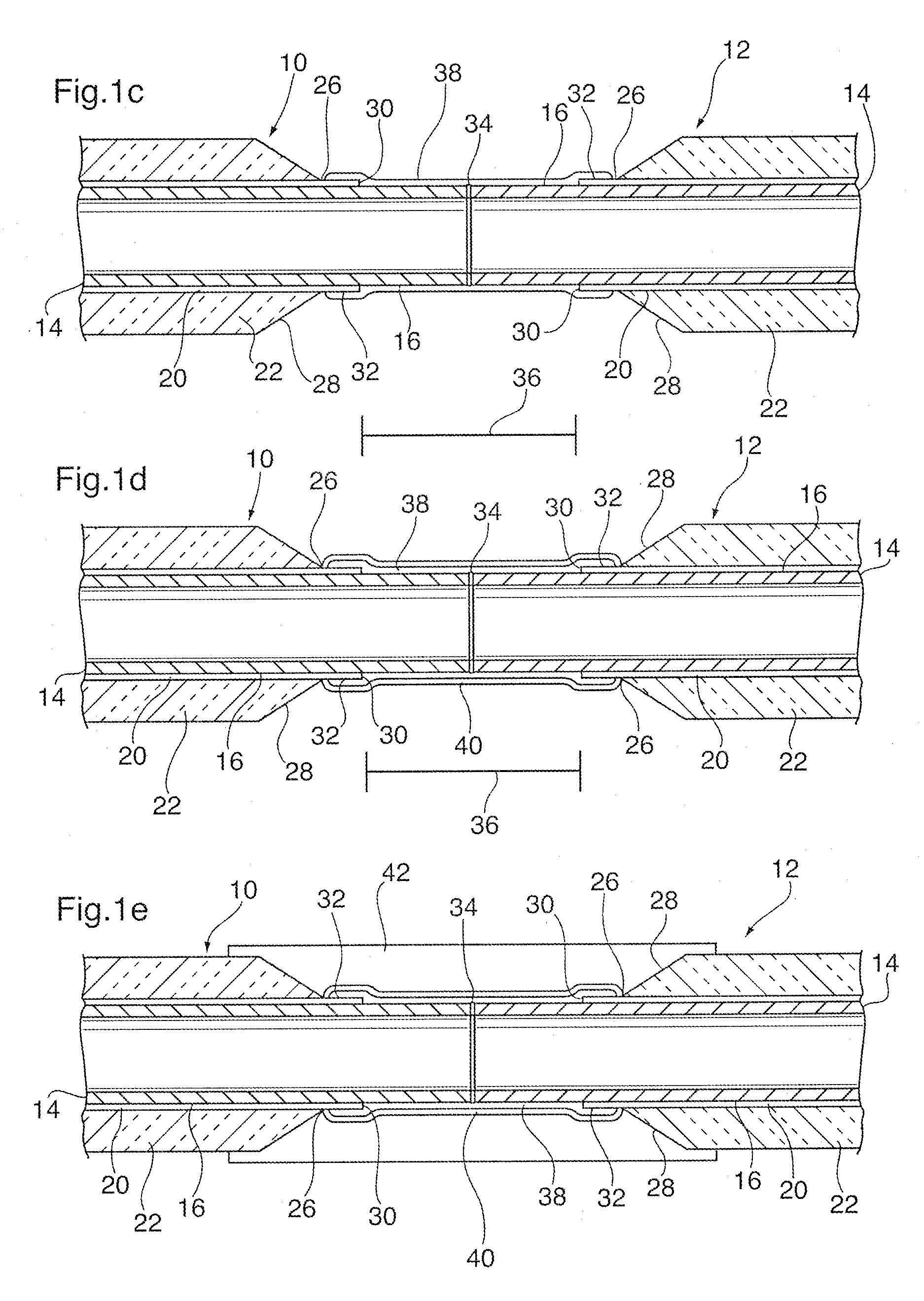 Low temperature method and system for forming field joints on undersea pipelines