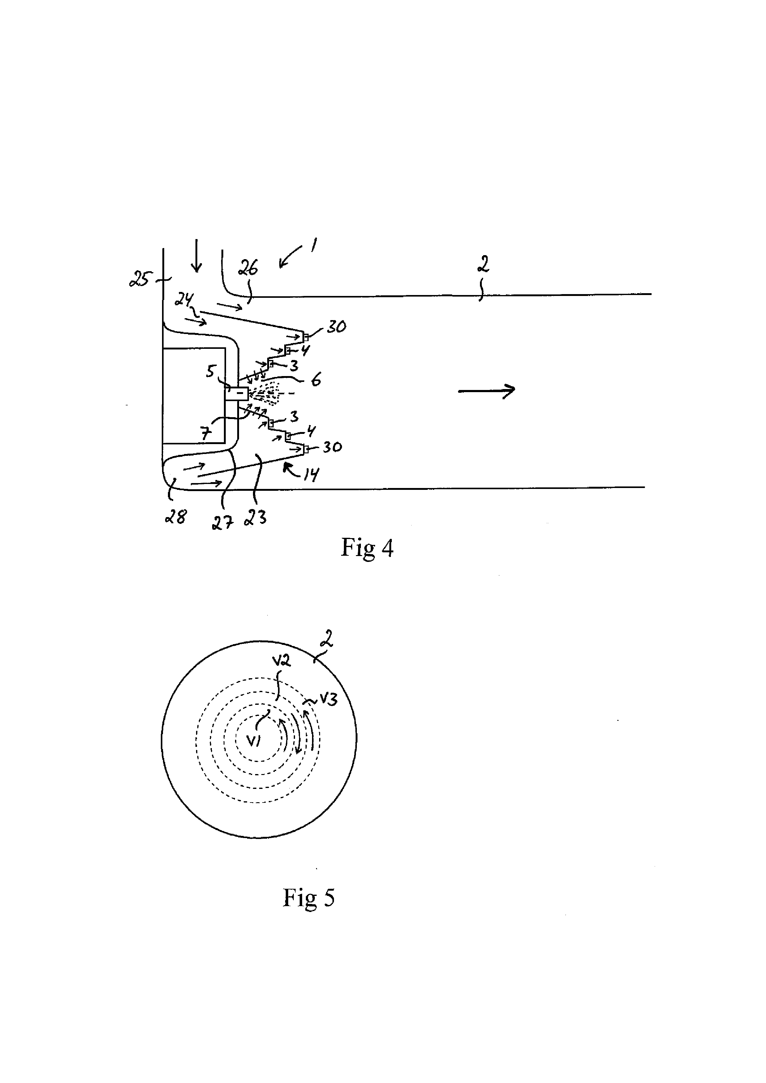 Arrangement for introducing a liquid medium into exhaust gases from a combustion engine