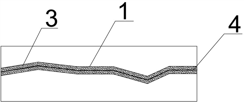 Device and method for repairing cracks underwater through magnetic mortar