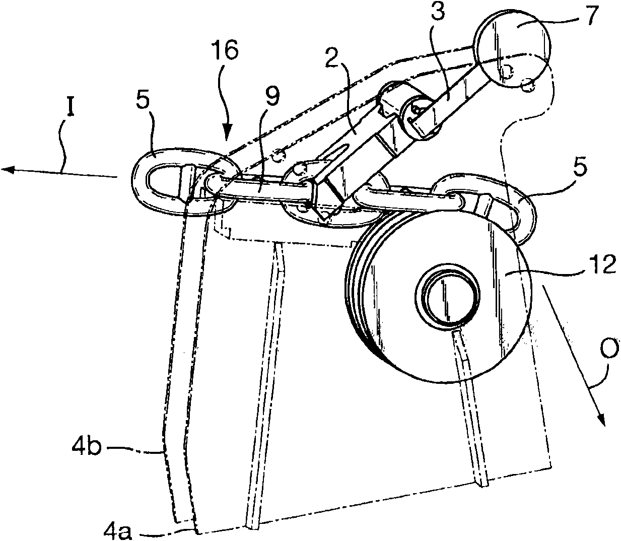 Chain brake device