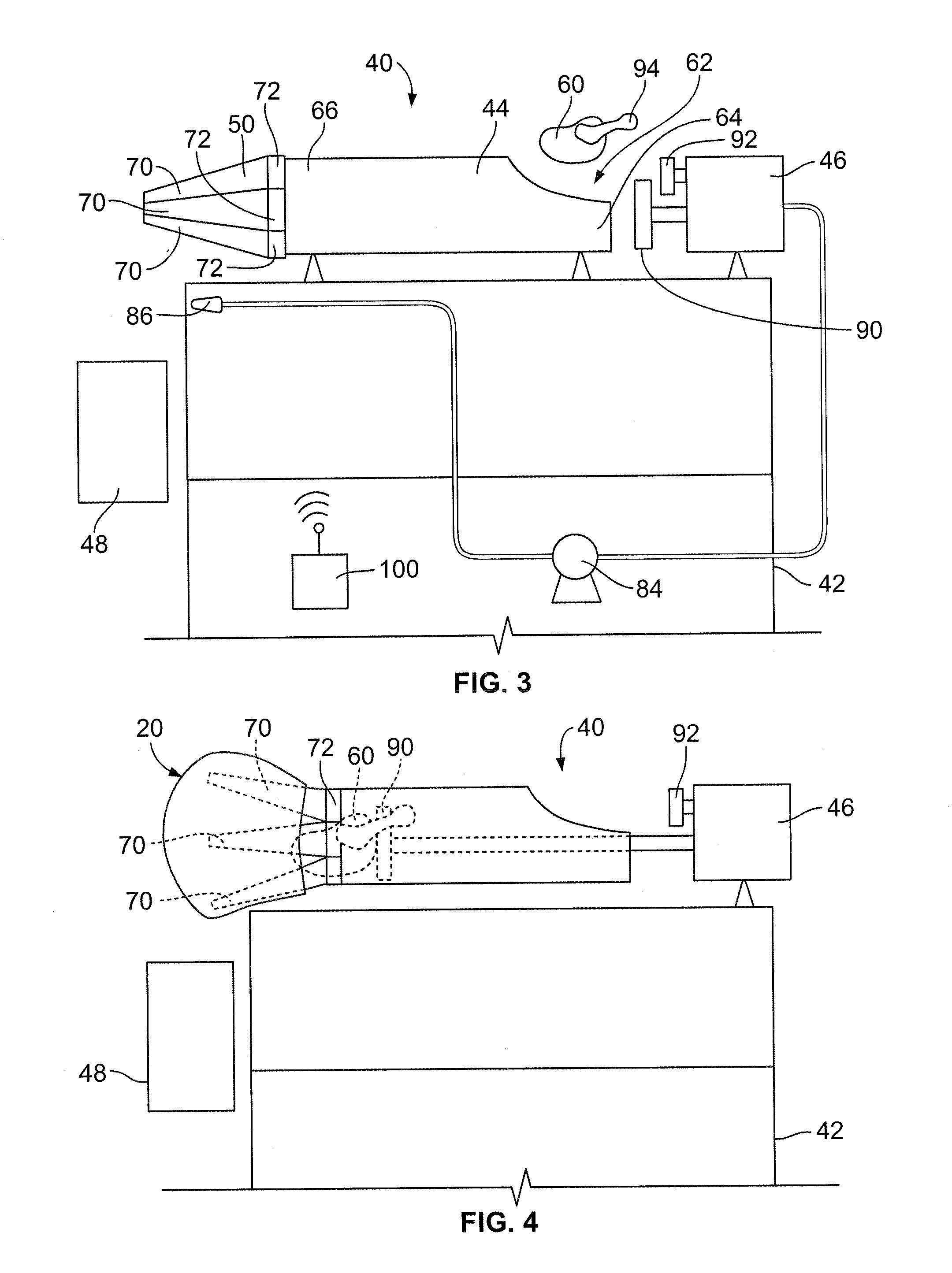Automated loader with cone horn