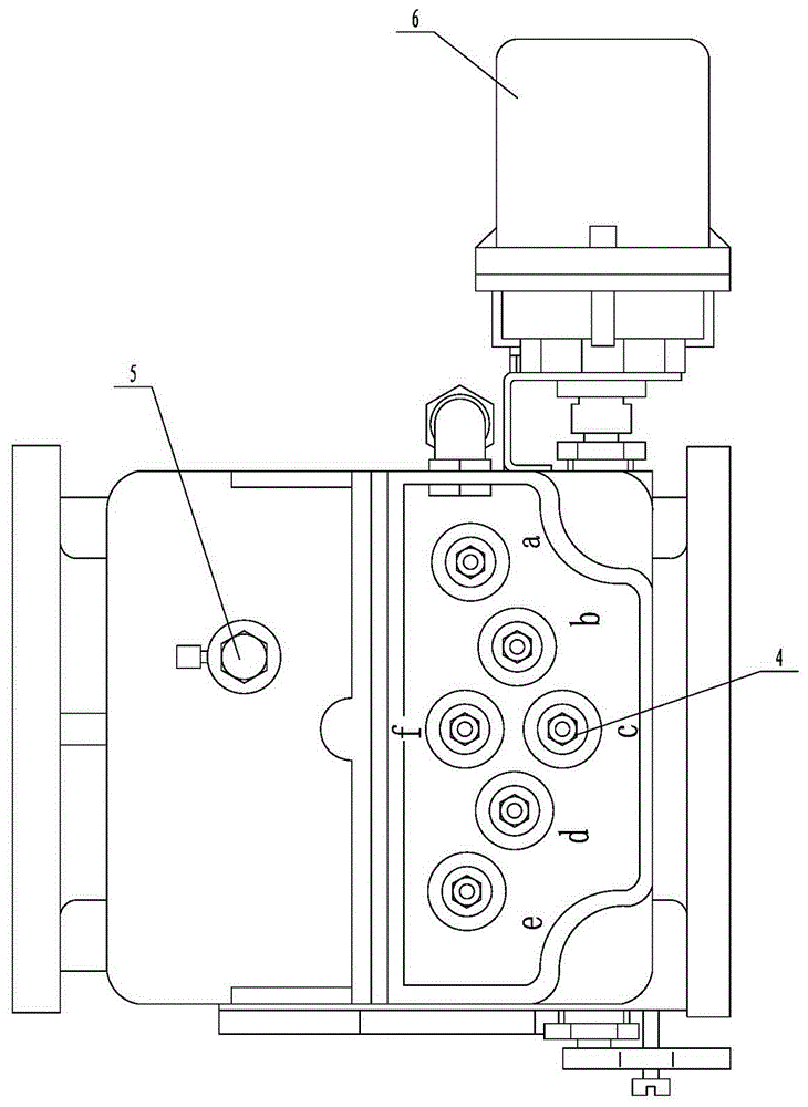 Manual electric double control baffle type one-way overspeed closing valve