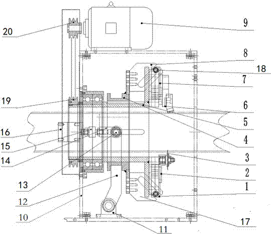 Novel pipe fitting cutting and chamfering machine