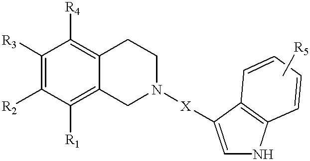 Tetrahydroisoquinolinyl-indole derivatives for the treatment of depression