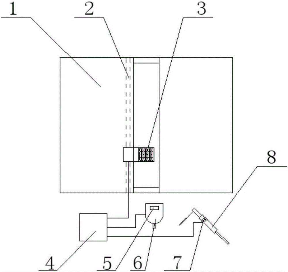 Welding device and method for preventing welding angular distortion