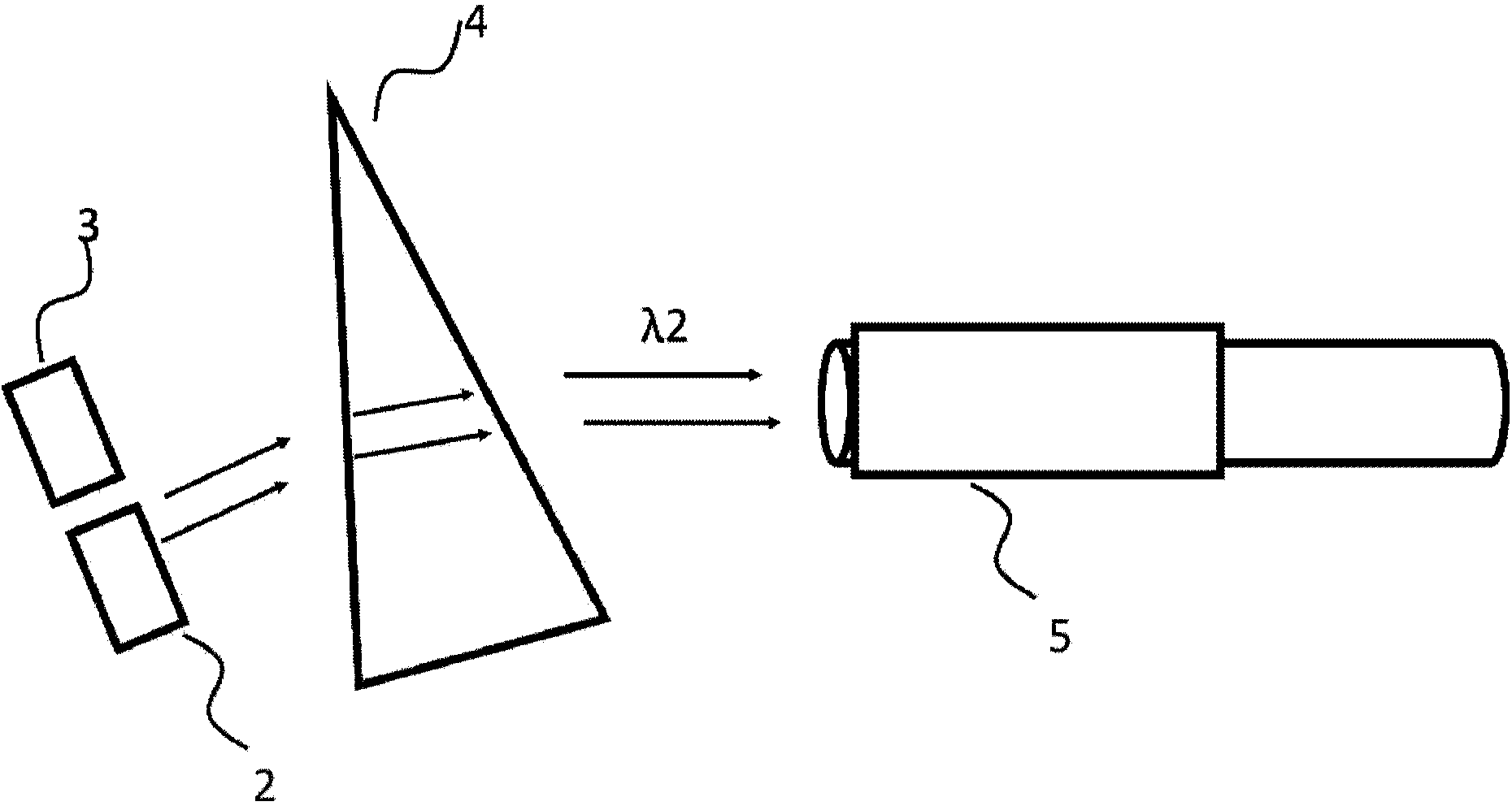Single-fiber bi-directional light receiving and emitting device