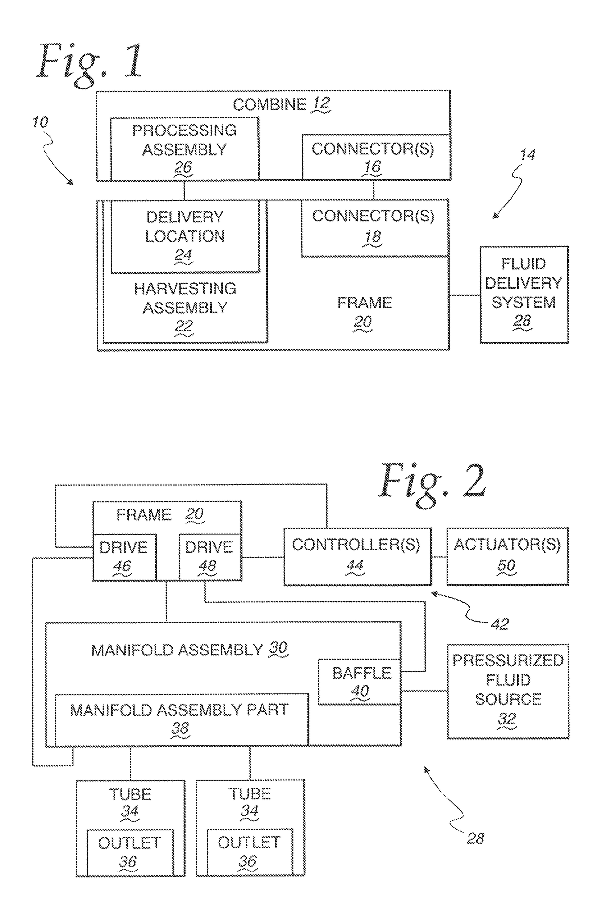 Agricultural harvesting unit and method of harvesting using the unit