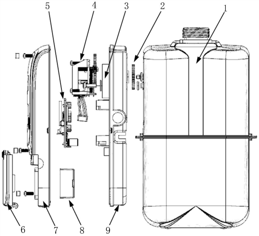 High-precision micro-flow monitoring wireless remote transmission diaphragm gas meter