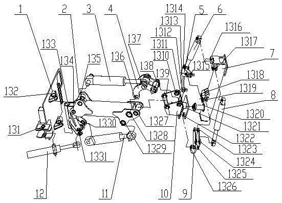 An Angle Adjusting Mechanism of a Multifunctional Drilling Rig