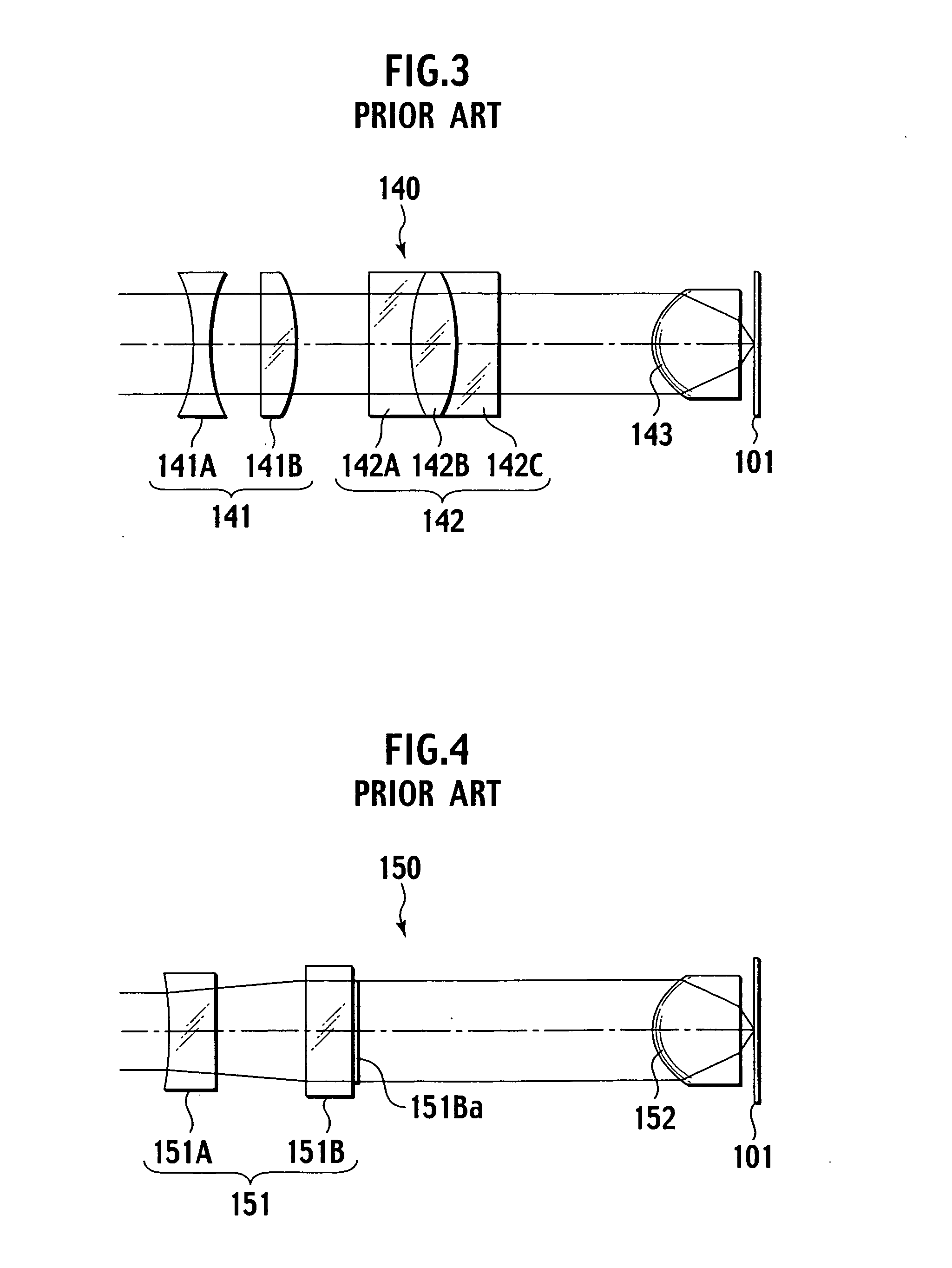 Optical pickup device and diffractive optical element