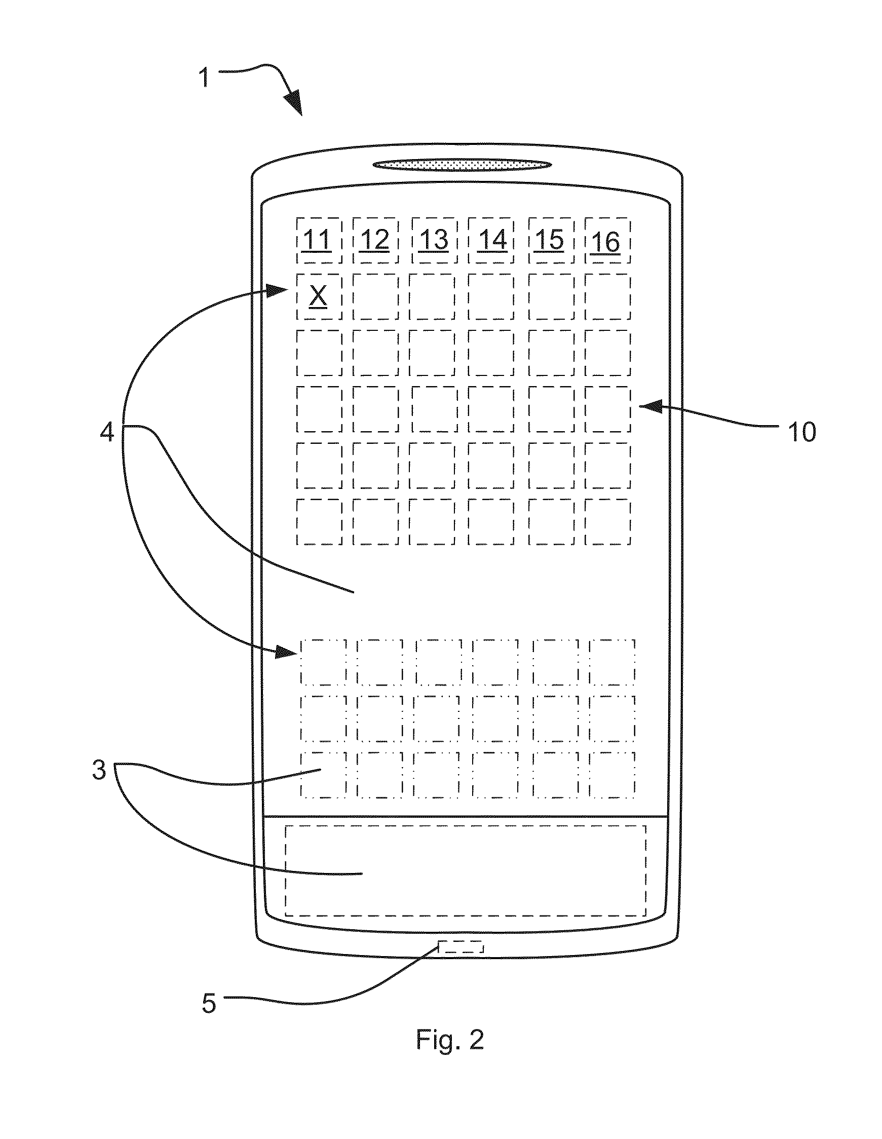 Method of controlling a graphical user interface for a mobile electronic device