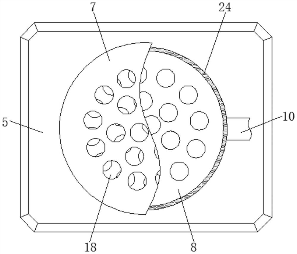 Air sampling device for environmental protection