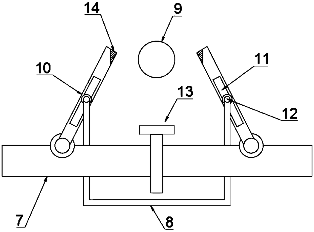 Ground wire connecting device