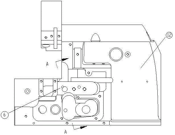 Oil leakage preventing device of upper bent needle of sewing machine