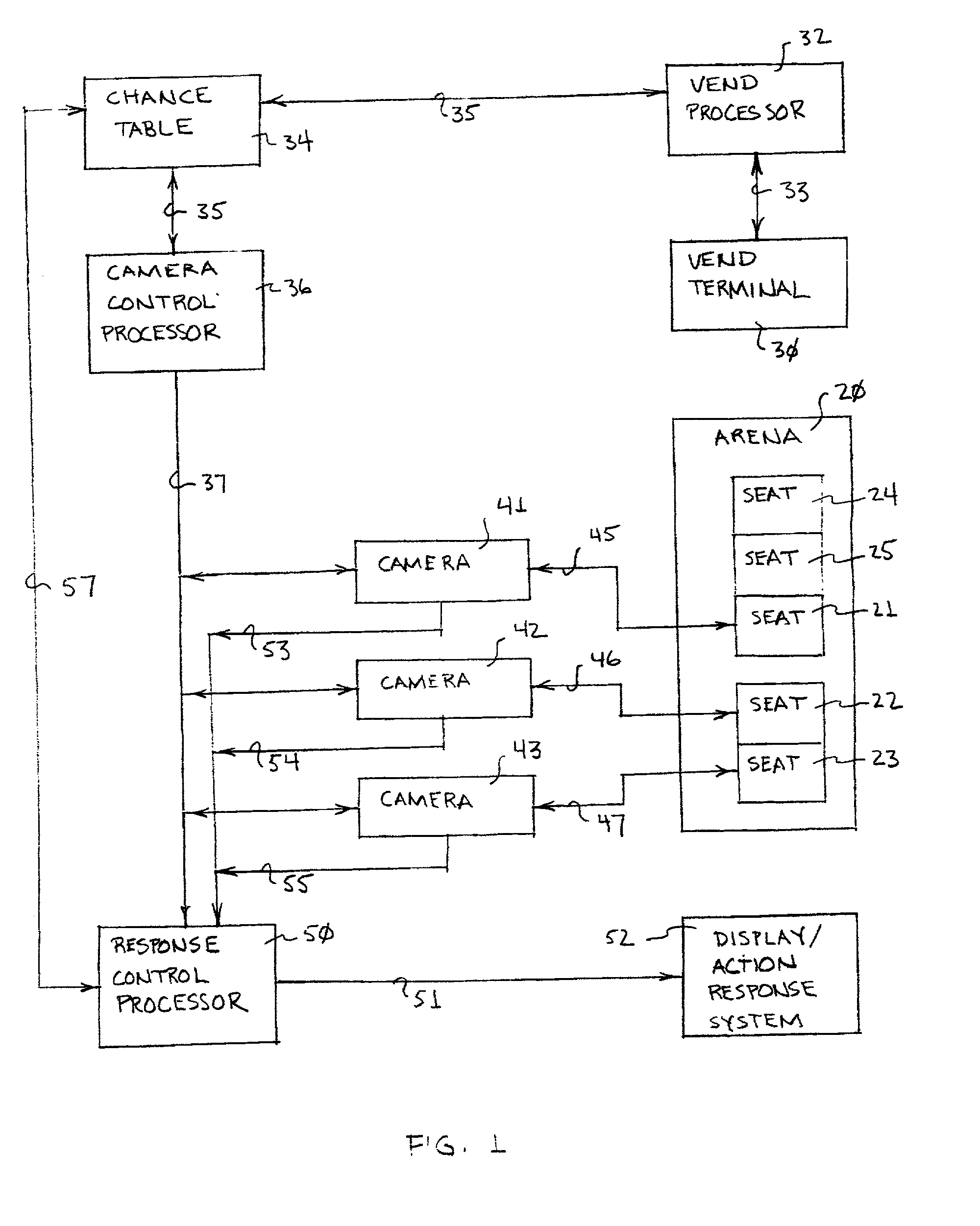 System and method for selecting arena seat locations for display