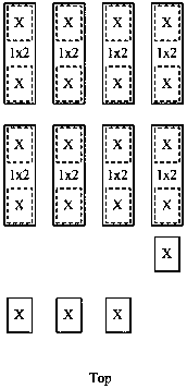 A preprocessing method for splicing of subunit arrays