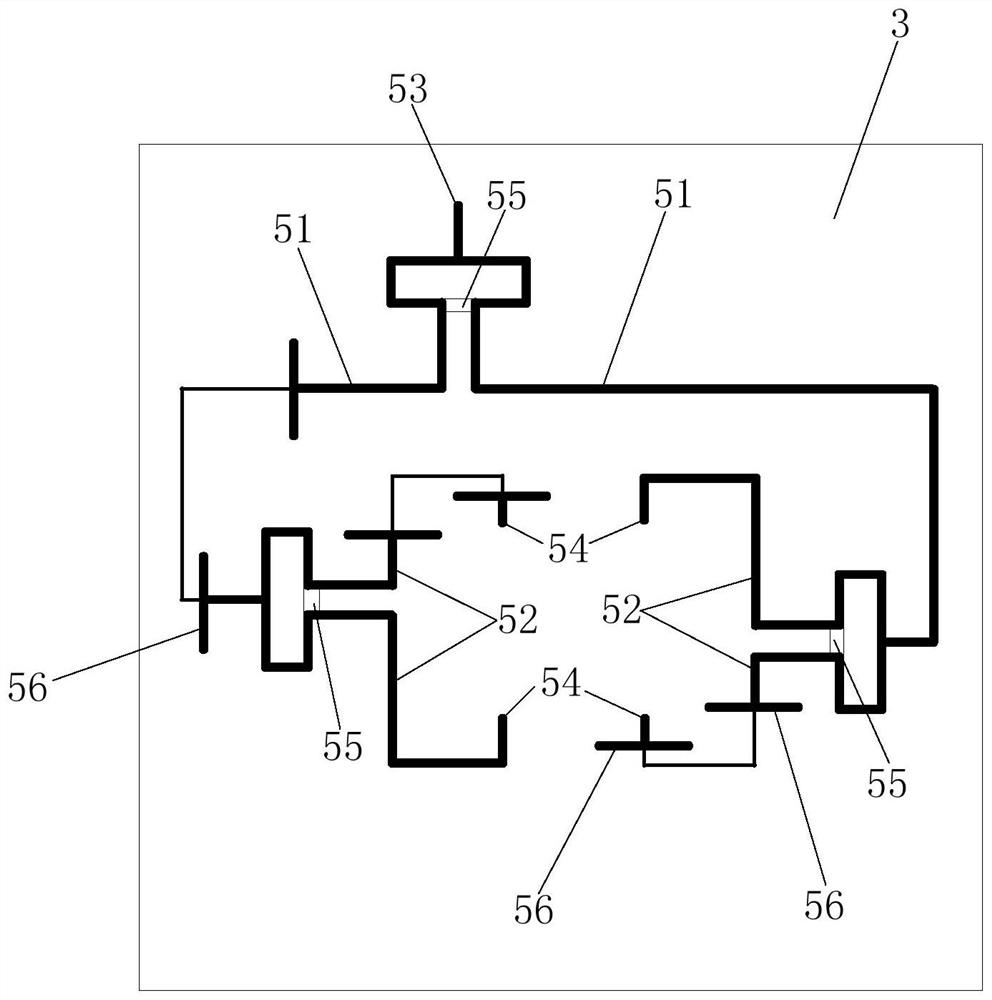 Sequence feed circularly polarized antenna with broadband phase shift network