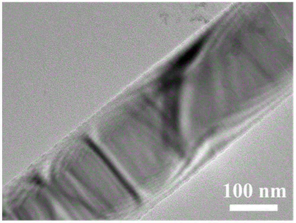 Production method of single-crystal silicon carbide nanowire high-sensitivity purple-light photoelectric detector