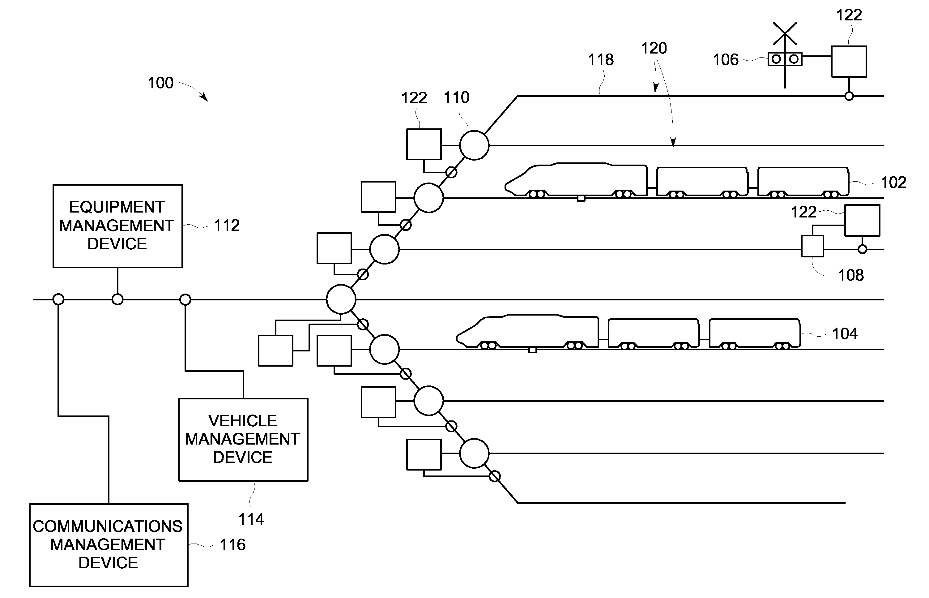 Rail appliance communication system and method for communicating with a rail appliance