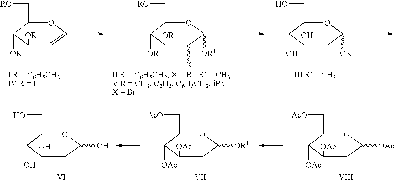 Process for the synthesis of 2-deoxy-D-glucose