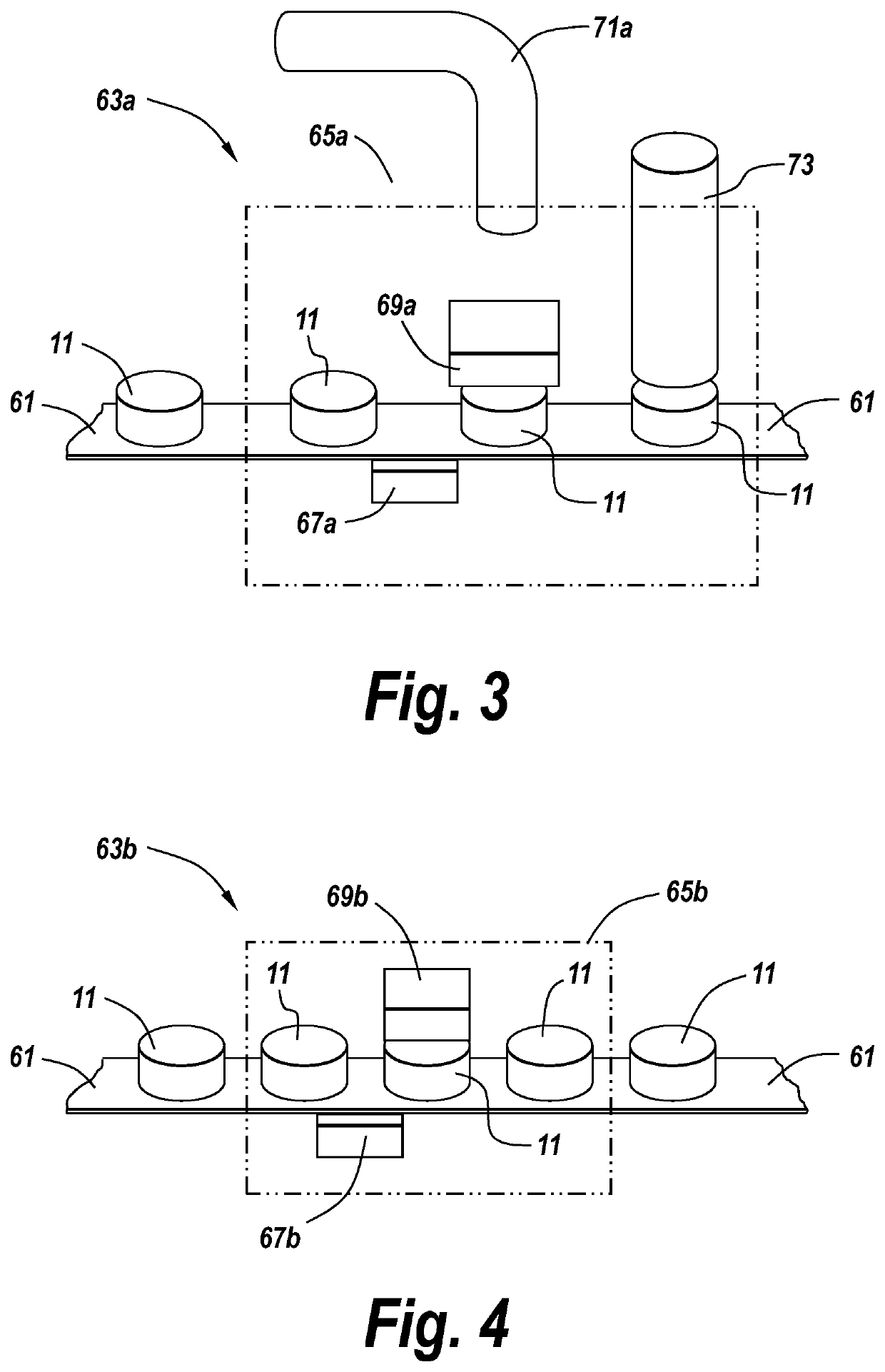 Device, dispensing apparatus and methods for administering collagen modifier compounds