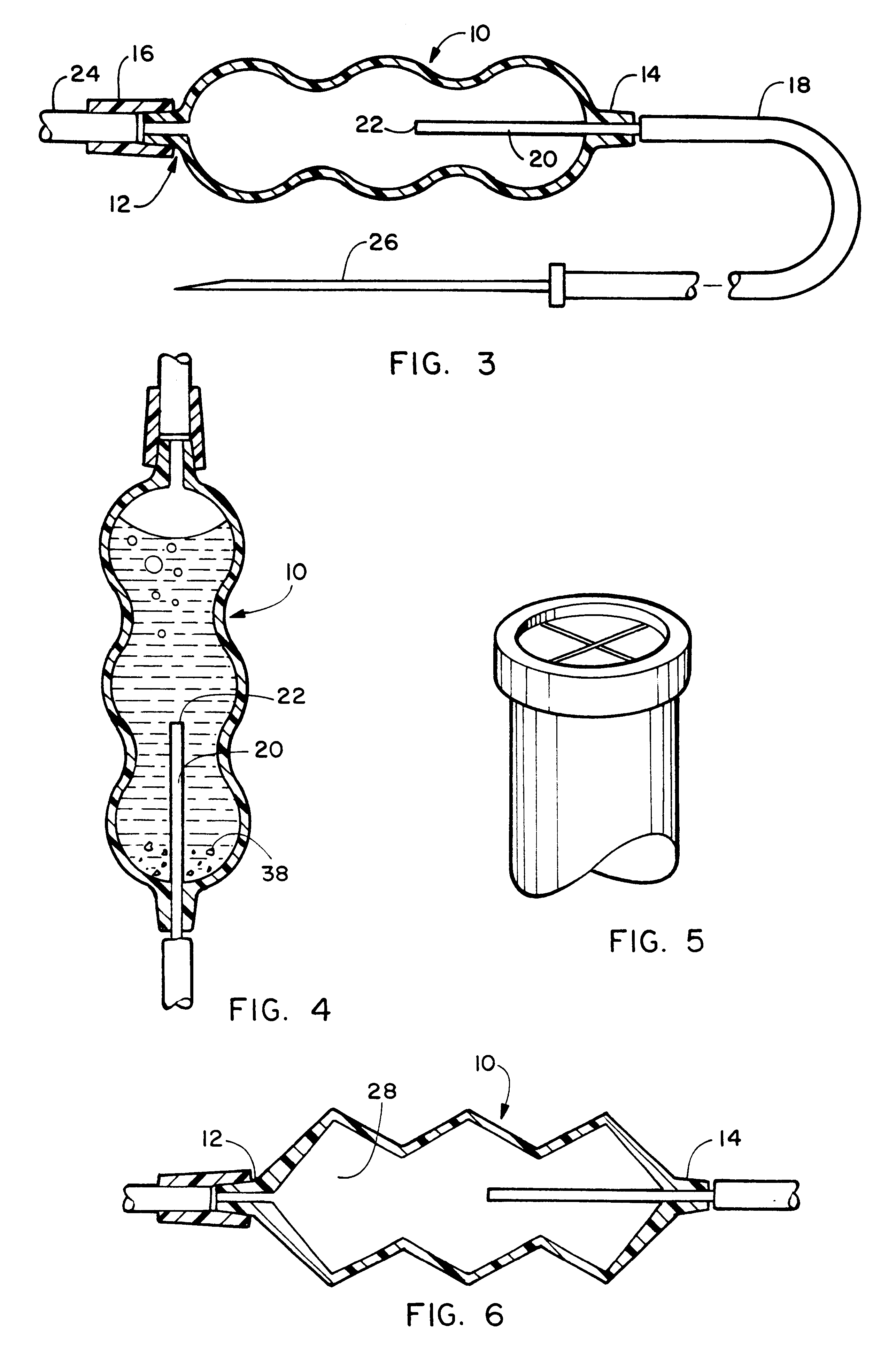 Gas and solid trap for an intravenous line