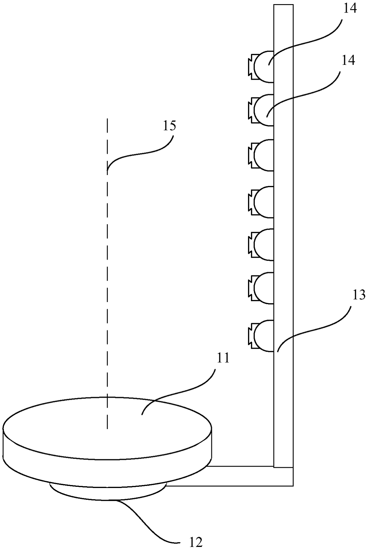 Whole body scanning device and scanning method based on 3D imaging technology