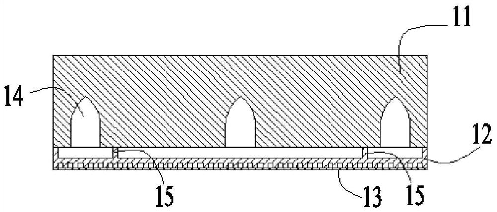 An anti-cross-cavity structure between parallel flow channels