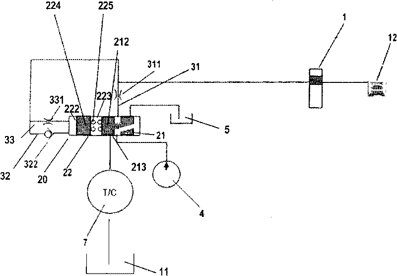Pressure regulating system and method for working machine