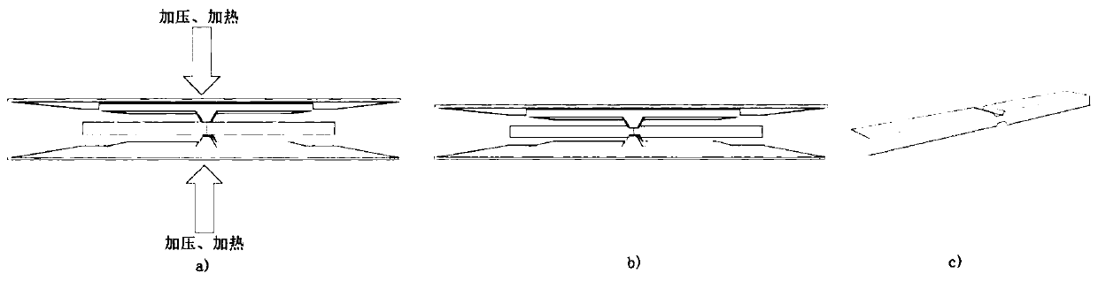 Method for manufacturing and testing ideal cracks of metal material
