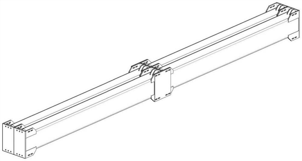 A special-shaped flange and a foundation pit steel support structure using the special-shaped flange