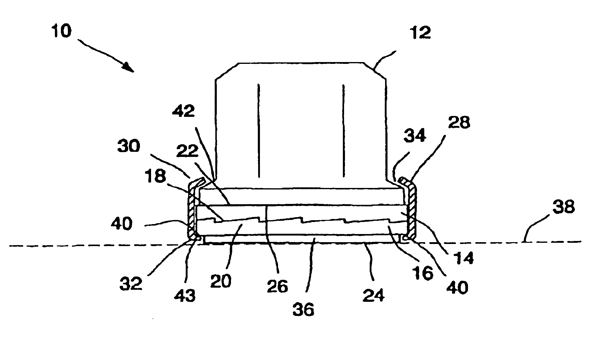 Mounting element and method of manufacturing the same