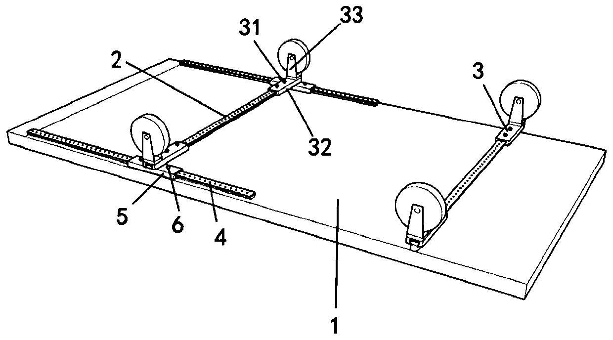 Medical transferring bed plate and transferring bed