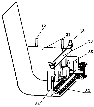 Automatic stirring mortar and tile coating mechanism and method